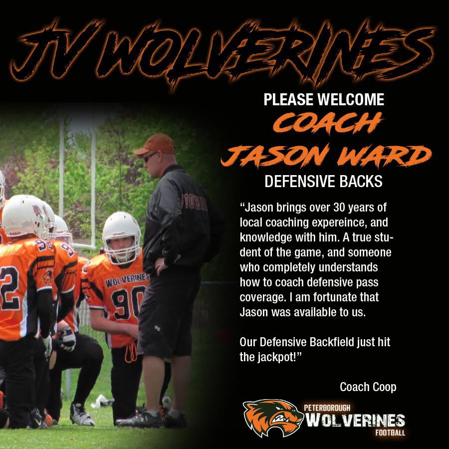 Coop6050's tweet photo. Welcome to the family coach! Glad to have you. #weknowfootball #clawsup @PboroWolverines https://t.co/ThyMlMKsjq
