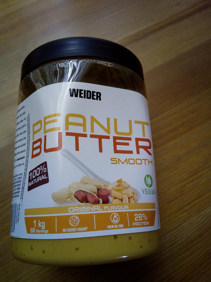 南スペインでミニマムライフ セビリヤのコストコで買ったピーナッツバター 喉が詰まりそうな濃厚 コストコ ウイダー Weider プロテイン ビーガン 無糖
