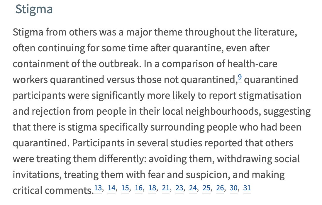 There were huge reservations about quarantine/lockdowns, partly because they expected it to cause stigma for anyone subject to restrictions: social rejection, property damage or even vigilante attacks were anticipated based on surveys from smaller outbreaks like SARS
