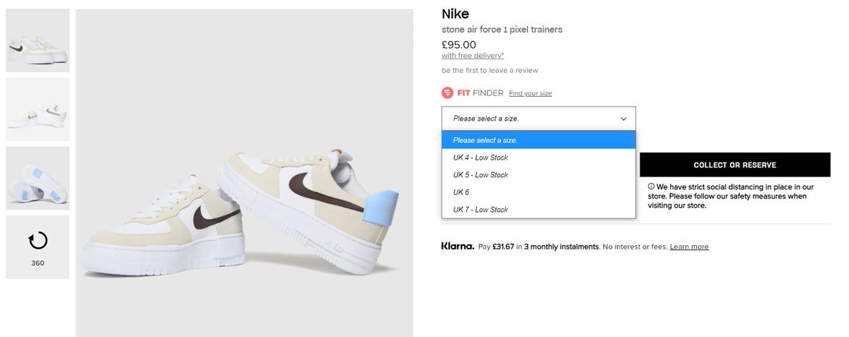 schuh womens nike air force 1