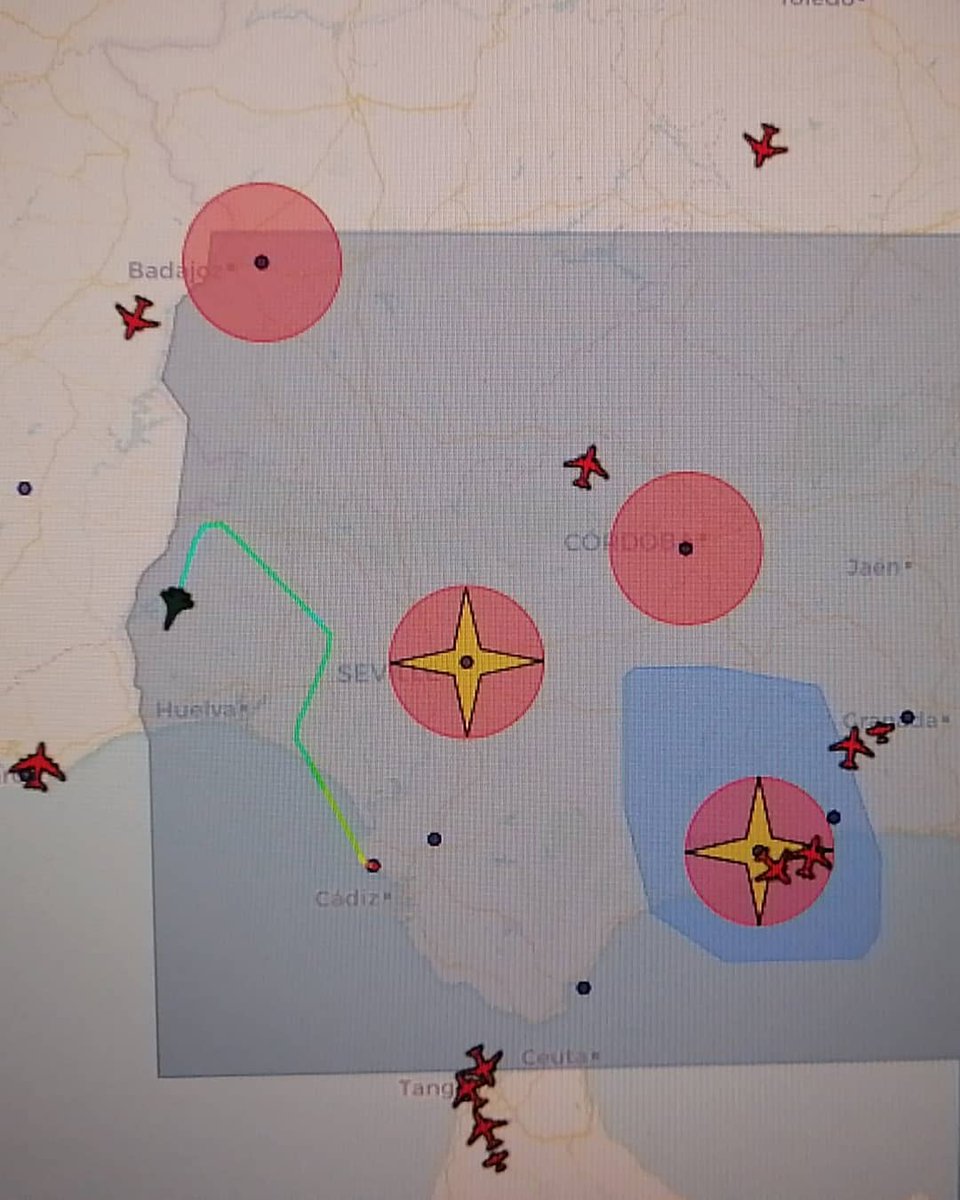FLOANVirtual's tweet photo. #LED123 ⚔⚓ Vuelo de adiestramiento de nuestra #NovenaEscuadrillaVirtual 🇪🇸✈️, con despegue en #NavStaRota (#LERT) 🇪🇸 rumbo a la #SierradeAracena ⛰️ y #PicosdeAroche ⛰️ https://t.co/ULIcc9IJVw https://t.co/dB6XNVeHWf