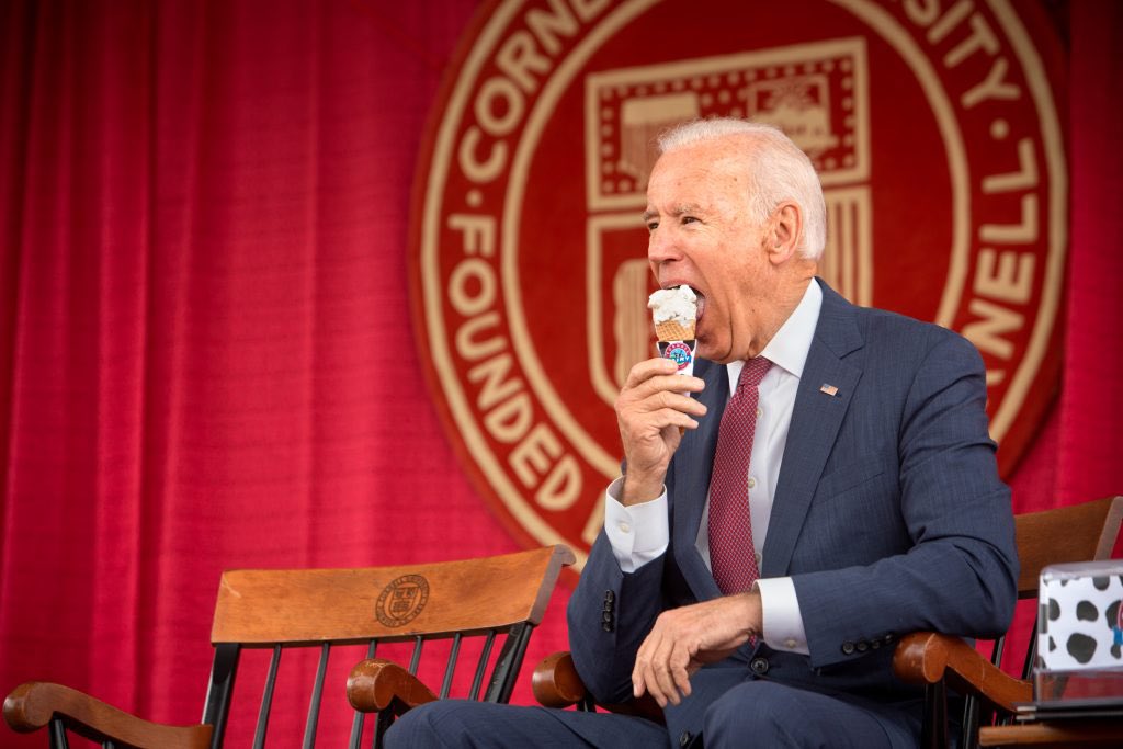 Another Favourite of Biden's is the Penny Ice Creamery in Santa Cruz, CA and they began their business with money they received thru a Federal Program that was instituted into existence by Joe Biden...