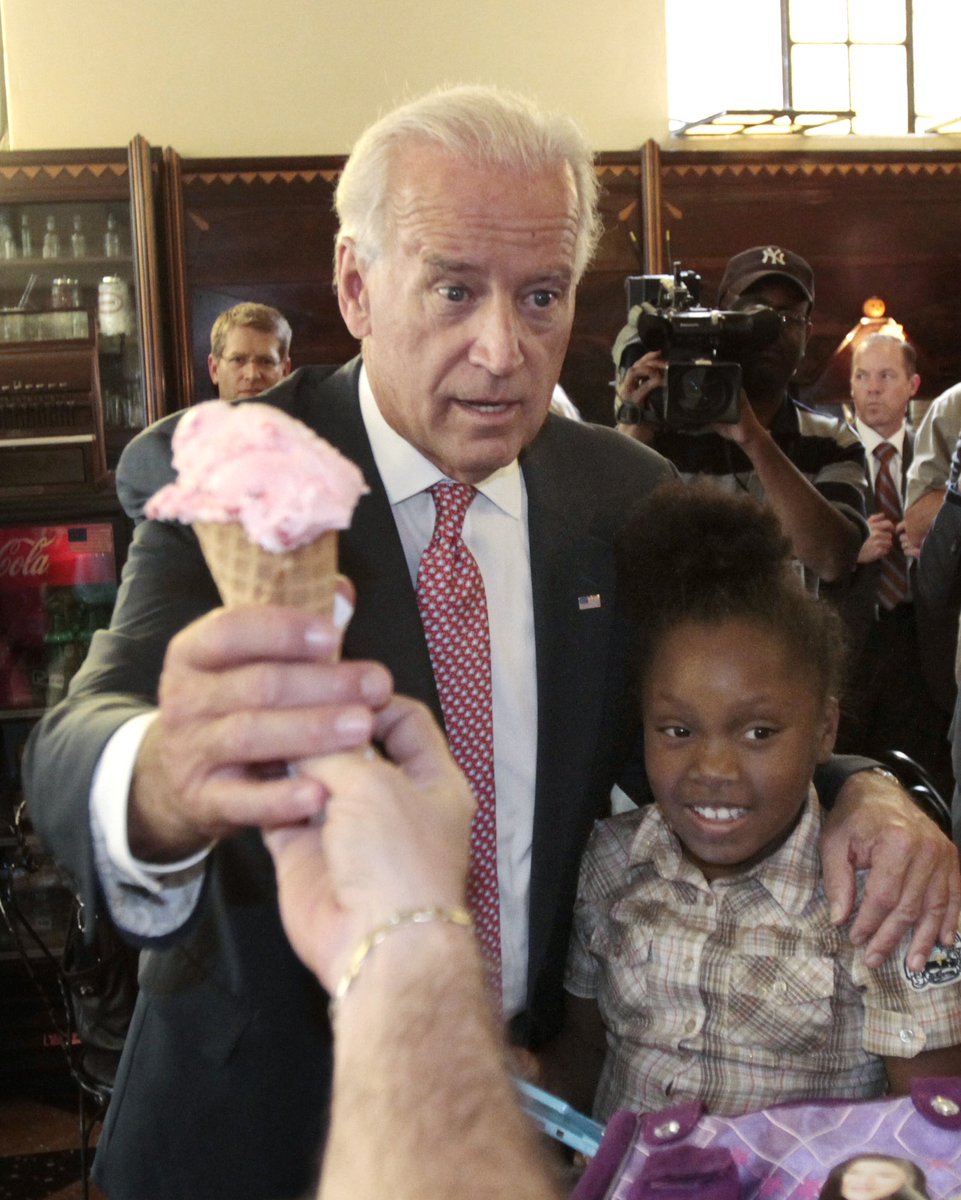 and boy do Joe Biden, Nanci Pelosi and Hillary Clinton ALL LOVE this Ice Cream, Jeni's Ice Cream...so much so, they all keep BARRELS of it at their homes...Joe Biden said, that the ONLY thing he liked more than Jeni's Ice Cream is PIZZA and a good game of Ping Pong...