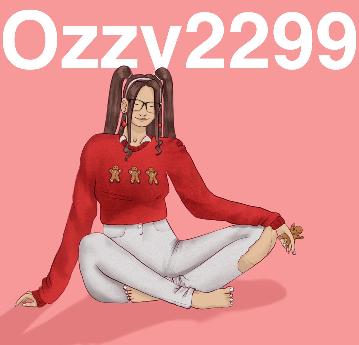 skysicute's tweet photo. OOPS! I’ve been meaning to post this drawing on Christmas, but turns out my family decided to go on a big trip, I didn’t have time to finish it properly, Now I did.

This was Ozzy2299’s Roblox avatar on Christmas, go check out her profile 👉 @iirachelx_ 

Merry late christmas! 😅 https://t.co/vSYNjGCGAV