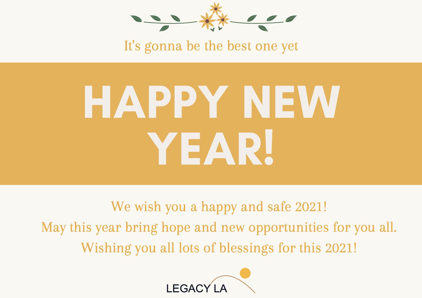 Legacy La Happy New Year We Re Excited To Share That With Your Support We Raised 23k Thank You To All Who Ve Donated Shared And Supported We Couldn T Have Done Legacy La Happy New Year We Re Excited To Share That With Your Support We Raised 23k Thank You To All Who Ve Donated Shared And Supported We Couldn T Have Done