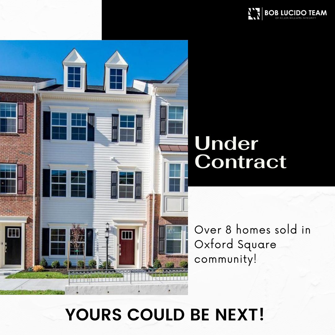 WendyMDAgent's tweet photo. Jarrod and I have #sold over 8 homes in the Oxford Square #community over the last year and are excited that we have another one #undercontract! 😁👏🎉 These #homes are just beautiful inside so if you are interested in living in this incredible neighborhood, give us a shout! 🏡📲 https://t.co/IZBMyFAqzM