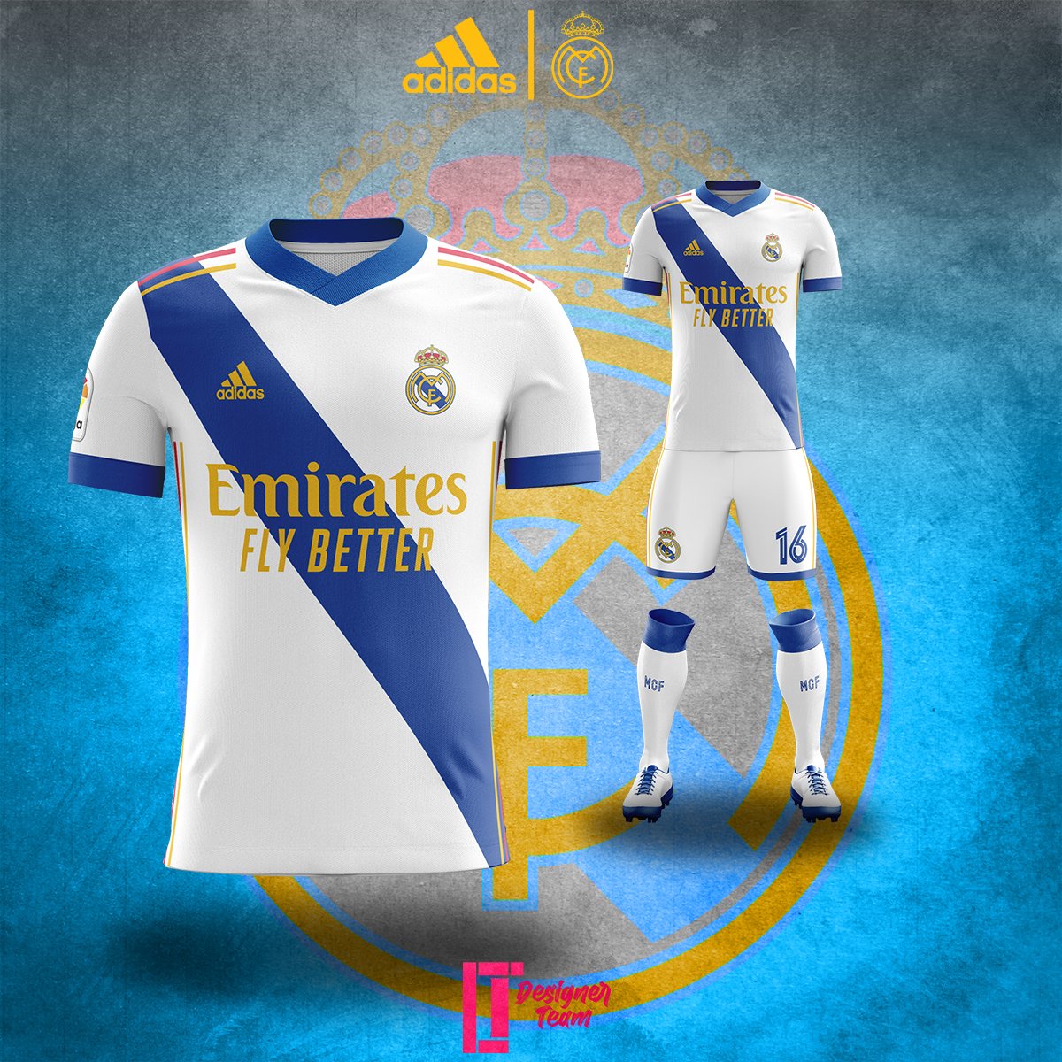 dobleaa_design's tweet photo. Camiseta conceptual de Real Madrid. Diseño simple haciendo alusión al escudo del club.

Se agradece ❤️y🔄

#CamisetaConceptual #Camiseta #RealMadrid #Merengues #España #Español #LaLiga #FutbolEspañol #Futbol #Adidas #DesignerTeam #DigitalArt #Digital #Art https://t.co/fLihOQxYTM