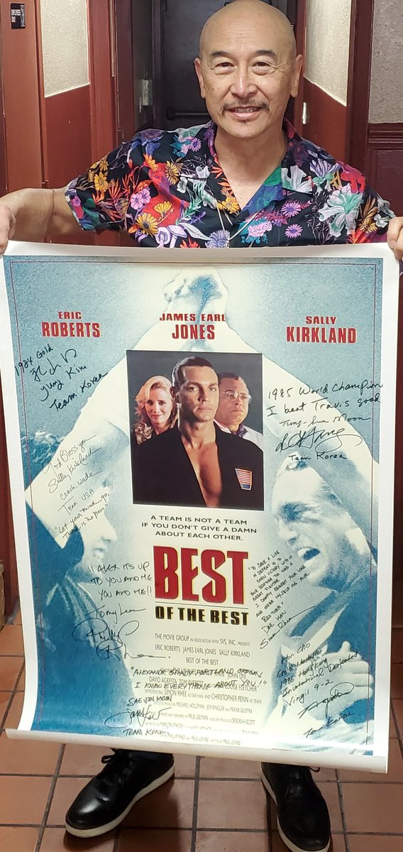 What do you think? <a href="/thesimonrhee/">simon rhee</a> the poster is looking pretty good. James sign it today and added his quote. <a href="/EricRoberts/">Eric Roberts</a> need you to finish it up