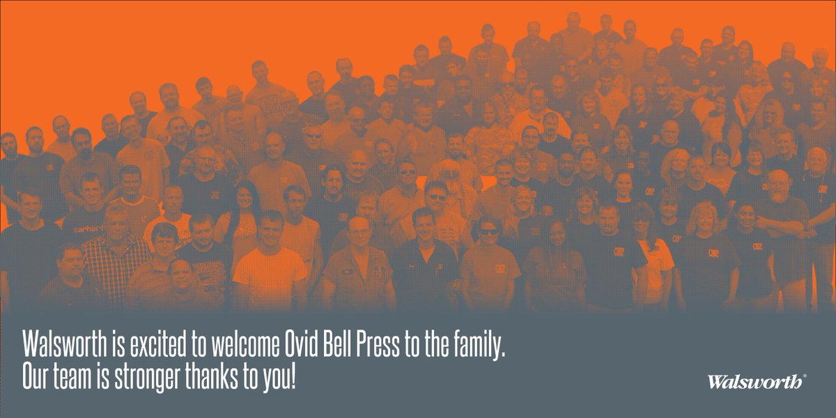 We are so honored to be a part of the <a href="/WalsworthCo/">Walsworth</a> family! Be sure to follow their main Twitter account. 

#PrintWithWalsworth