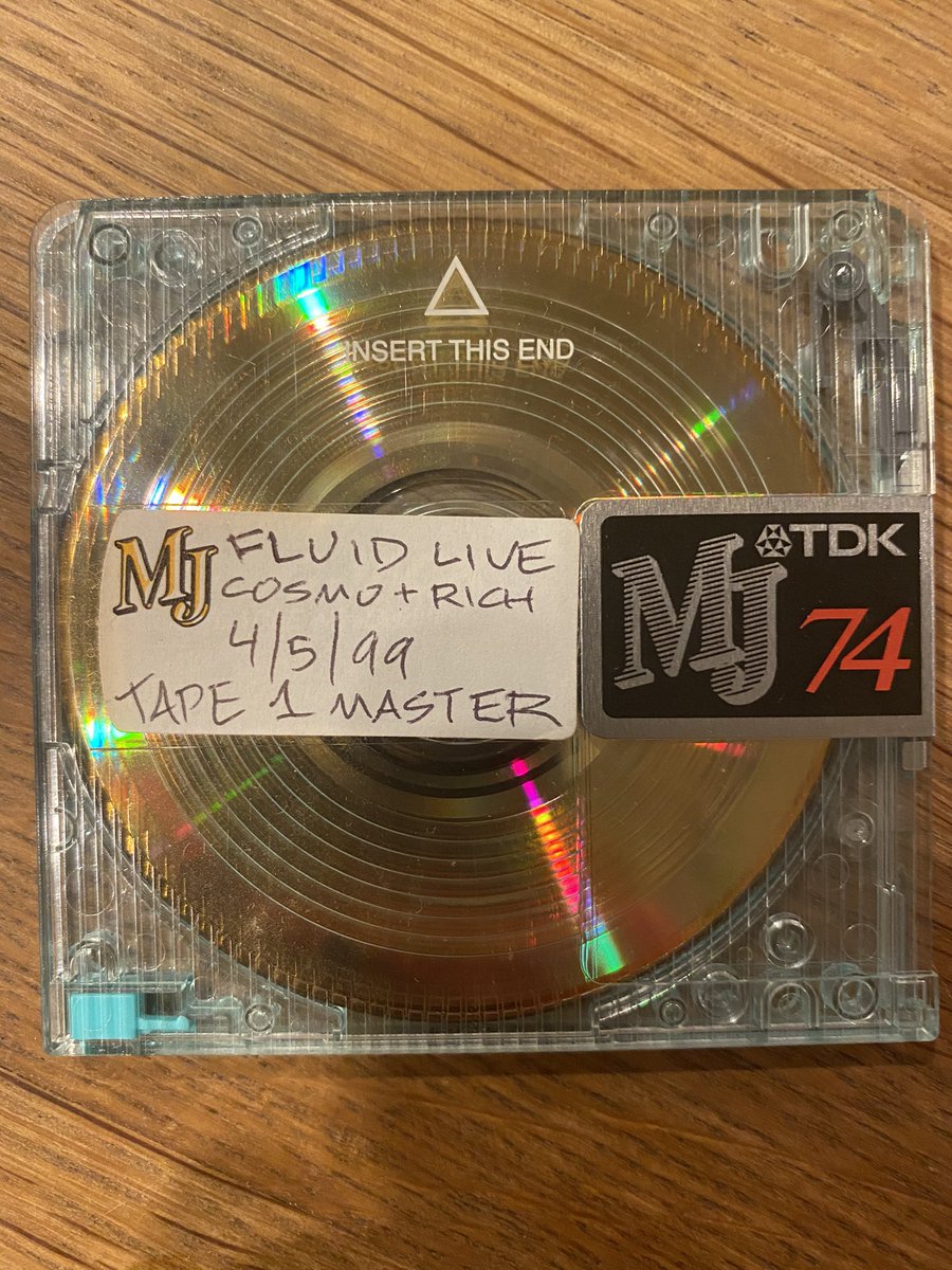 Another one from 1999 with me and Rich. Man, minidiscs are so dope