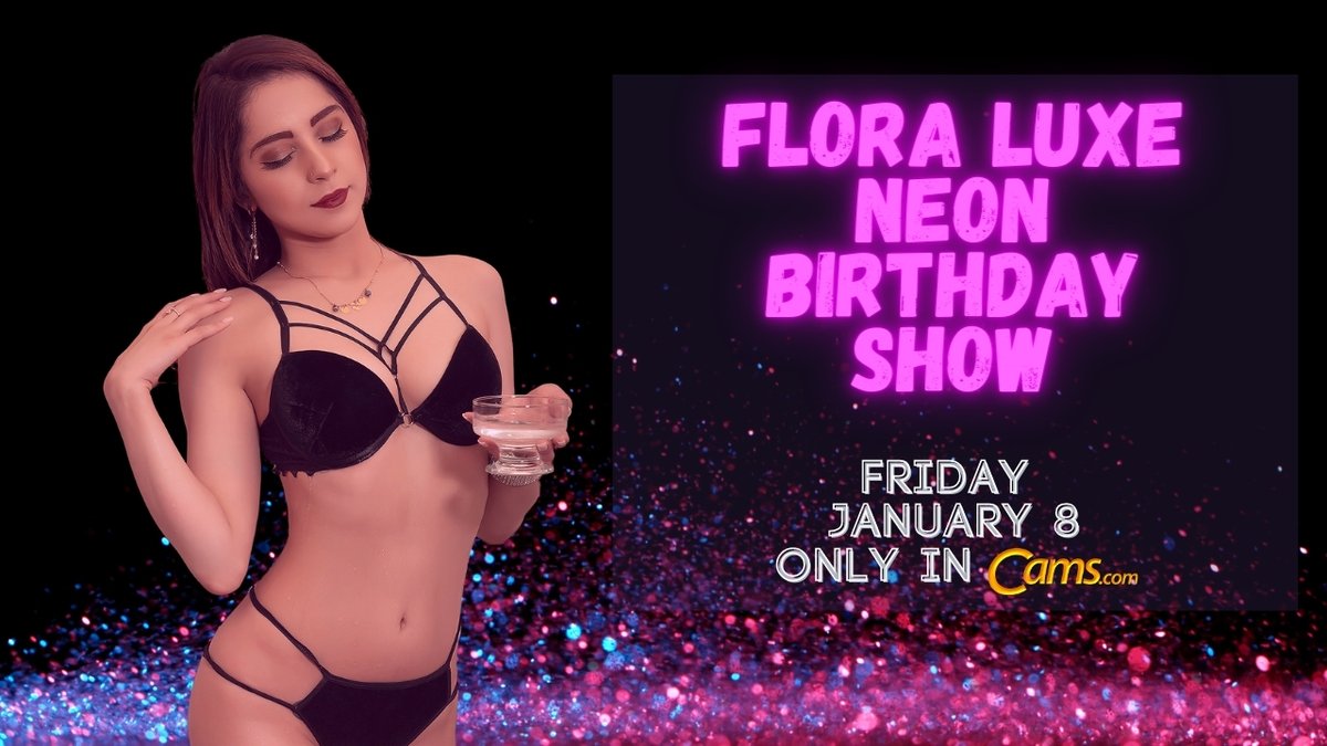 floraluxedc's tweet photo. I wanted to do something different for my birthday, so let's threw a Neon Party! Don't miss it ♥

#birthdayparty #neonshow #lights #webcammodel #erotic

@camsdotcom https://t.co/VDmJcR7WJJ