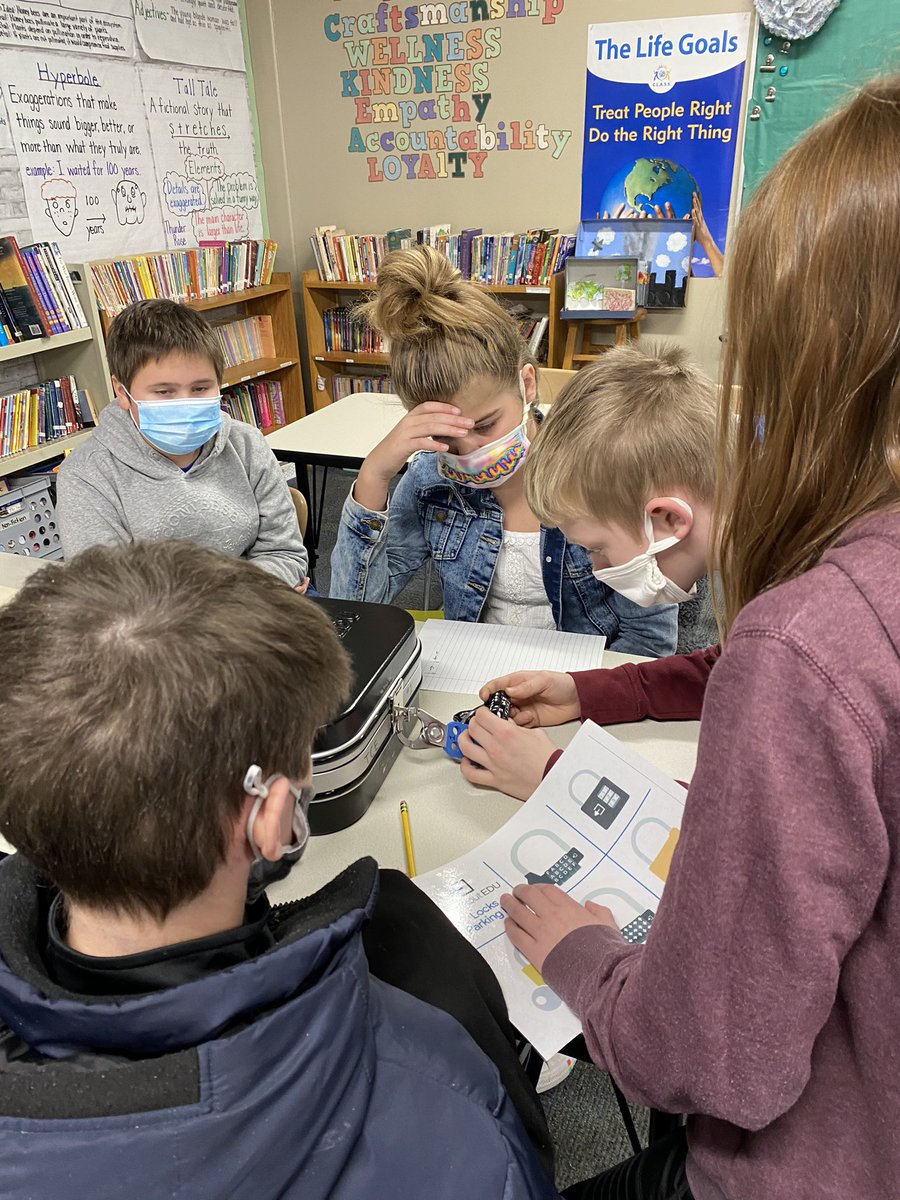 Students completed out Titanic Breakout today! <a href="/MatthewMillerpe/">Matthew Miller</a> <a href="/breakoutEDU/">Breakout EDU</a>