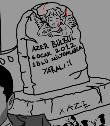 bir ölü, milyonlarca yaralı. "6 OCAK 2012" mekanın cennet olsun. 🕊️ #azerbülbül