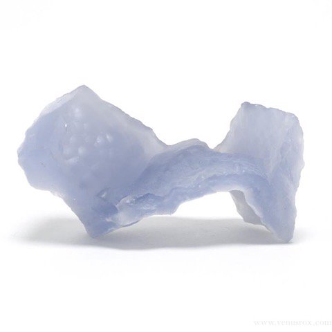 When I was learning about gemstone correspondences for Deneb Algedi, Christopher Warnock named its rulership with chalcedony in brown shades. But, I was deeply drawn to blue chalcedony. Luckily I found a raw piece which looked, to me, like a sea-goat in an 11th c. manuscript.