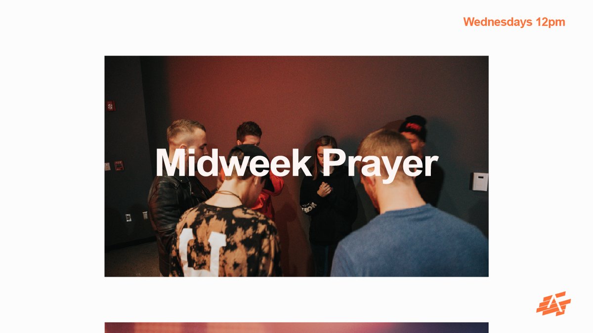 LifegateOmaha's tweet photo. Join us for Midweek Prayer TOMORROW, where we will pray and worship together. It starts at 12 p.m. in-person at our West Dodge Campus and online (Facebook, YouTube, and the Lifegate App). https://t.co/HdrYvOrYd4