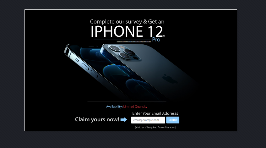 zoomdz3's tweet photo. Win an iPhone 12 Pro by completing a survey! USA
link: https://t.co/QiqDG2rJvL
#iPhone12 #winiphon12 #survey https://t.co/r55ua1CrVo