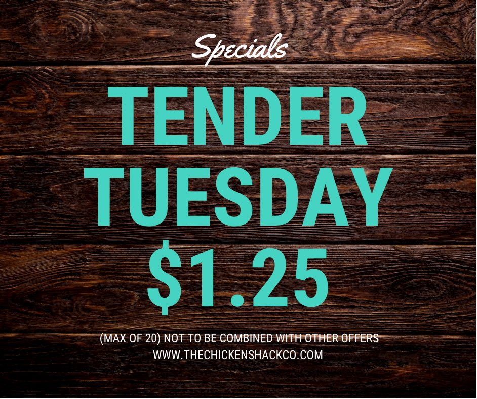 ChickenShackCO's tweet photo. #tendertuesday #chicken #SupportLocal https://t.co/BlQErdETWd