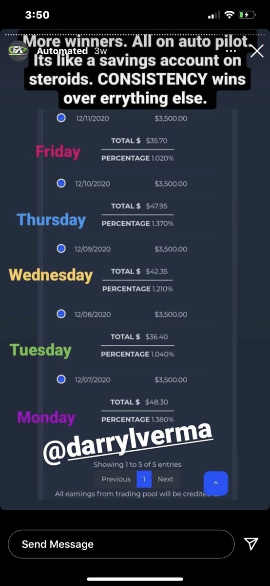NotSlayyyyyy's tweet photo. Get at me people!!! Make up to 15% a week!! Doing nothing!!! https://t.co/Jm5bD0cIRr