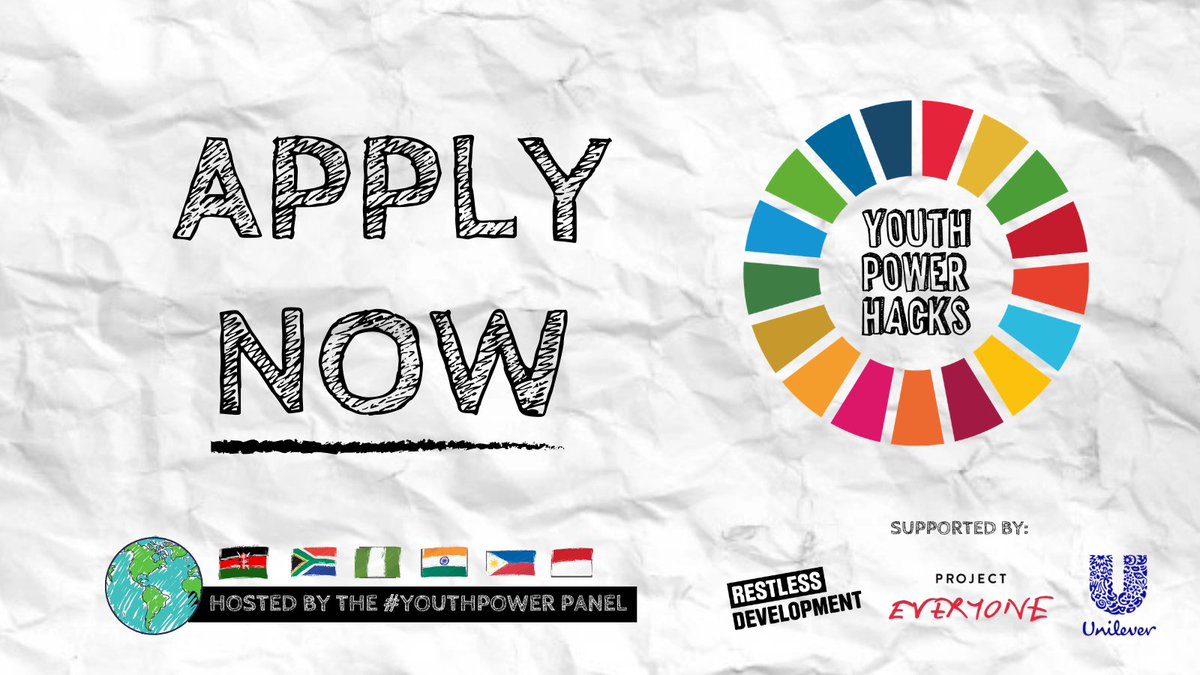 RestlessDev's tweet photo. 🚨 Ready to make a difference?🚨 

The #YOUTHPOWERHACKS are here! 

💻 6 Online Hacks 
🌏 6 Countries 
💡  Your idea 

Apply now 👉 👉 https://t.co/a2IcQPAfBv https://t.co/vtMTd6kJZs