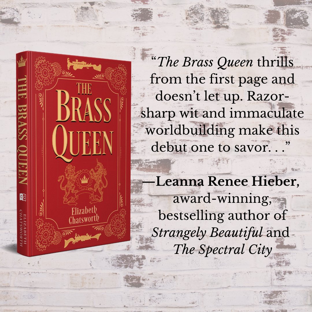 CamCatBooks's tweet photo. COMING NEXT WEEK! #TheBrassQueen releases next week on January 12th. Be sure to pre-order your copy, and visit @echatsworth website for info on how to nab those #preordergoodies. https://t.co/prGoUsLr4L