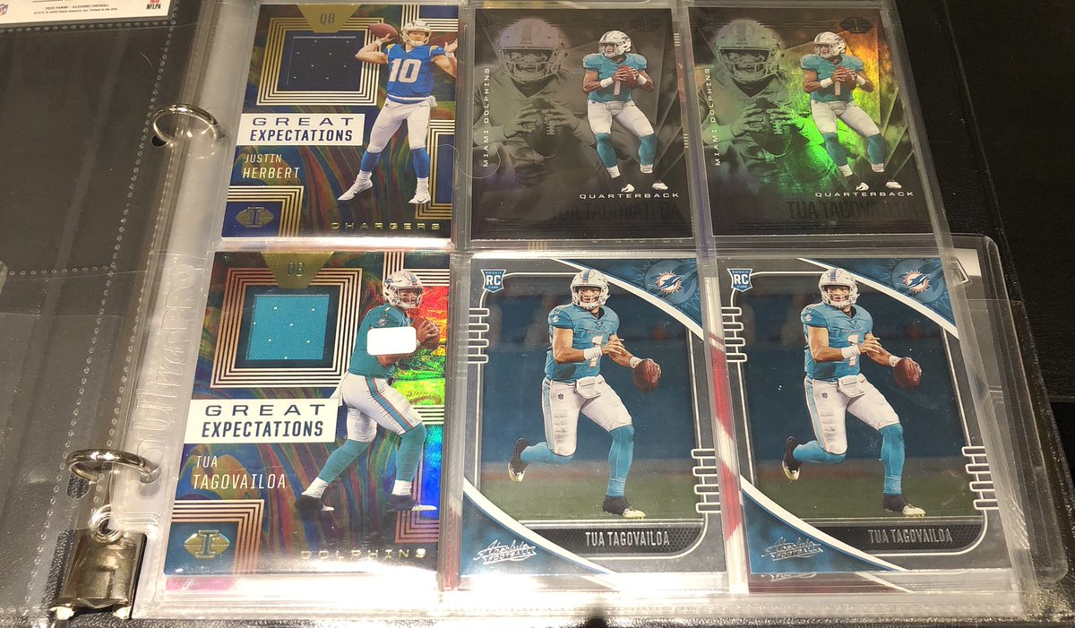 findnbind's tweet photo. Rookie Collection is coming along pretty decent. Can’t wait to rip my Prizm boxes and see if I can add to the collection #whodoyoucollect #thehobby #sportscards #joeburrow #juatinherbert #tuatagovailoa #chaseyoung #rookiecards #findnbind #findnbindtradingcards #paniniamerica https://t.co/zniwRz91bj