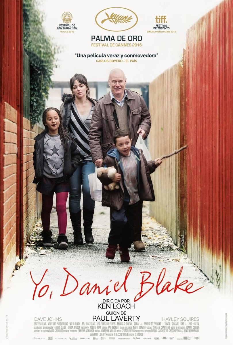 ANITAABLA10's tweet photo. Te he visto y me has encantado desgarradora y muy emotiva y real, el sistema está podrido 5/1/2020 ❤️❤️❤️😍😭#YoDanielBlake https://t.co/0bOSjd2eaF