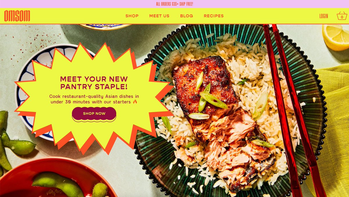 johnbai's tweet photo. Ok which designer is hogging all the startup asian food brands? https://t.co/27t9BwHxLJ