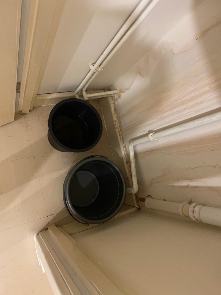 Brides4Less's tweet photo. @dkavi1 I am frustrated with the lack of response from @pa_housing My sister has been without heating and hot water since October, leaks &amp; moulding everywhere despite numerous emails and calls... no help! How can this get resolved?! https://t.co/khuZSkkYf0