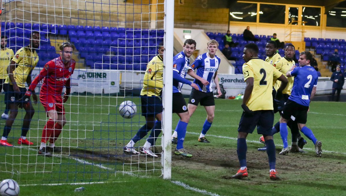 ChesterFC's tweet photo. Our 2⃣0⃣0⃣th league win since reformation. 💙

🔵⚪️ #InItTogether @kwchas https://t.co/T8sYk4LqlP