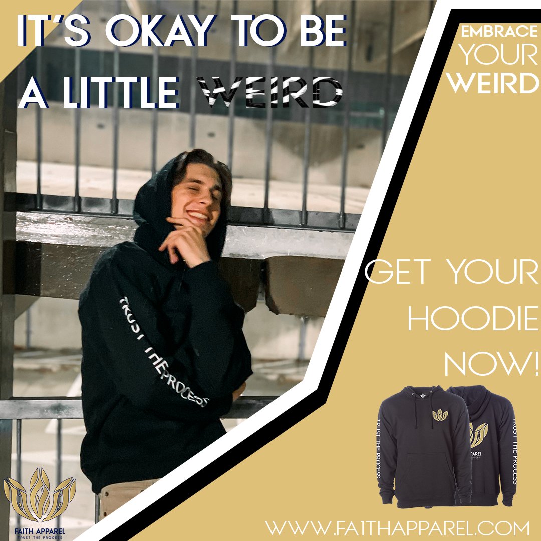 FA1THapparel's tweet photo. #WackyWednesday
It's okay to be a little weird!

Don't run from it, embrace it!

https://t.co/CzX6wx2S7Y

#TrustTheProcess 
#streetwear https://t.co/uetOz0jMEz