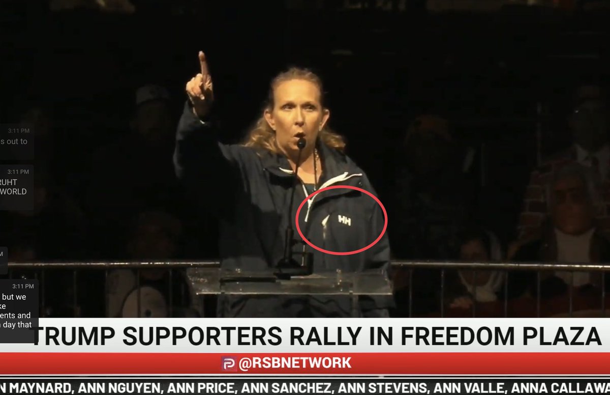 Surely she didn’t choose Helly Hansen just because she really likes the way the logo looks?