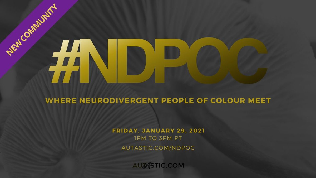 dianejwright's tweet photo. Because #POC don't have nearly enough spaces to talk about whatever we damn well please, I'm launching #NDPOC!
A monthly Zoom + private discussion group exclusively for #neurodivergent folx. Join us.๐ช๐ฝ
https://t.co/g6tZBAwcsp
#WritingCommunity #Screenwriting #ADHD #dyslexia https://t.co/V0NPaHx0j2