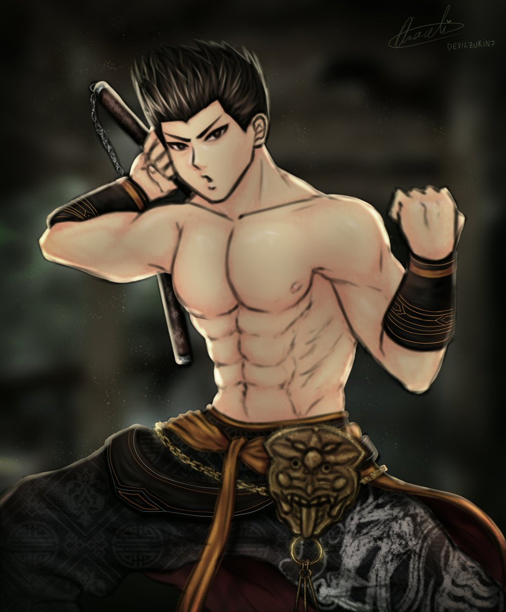 More Jann Lee 🧡 #ジャン・リー #デッドオアアライブ #deadoralive #team_ninja #koei_tecmo  #jannlee #jann_lee #dead_or_alive #art #drawing #DOA4 #fanart #fighter #アート  #DOA5 #DOA #DOA6, image size:991x1200