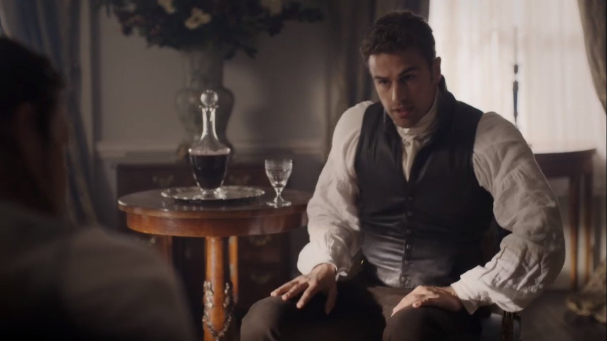  #Sanditon continuity oopsies  #SaveSanditon Ep.6 - Watch the wine glasses...