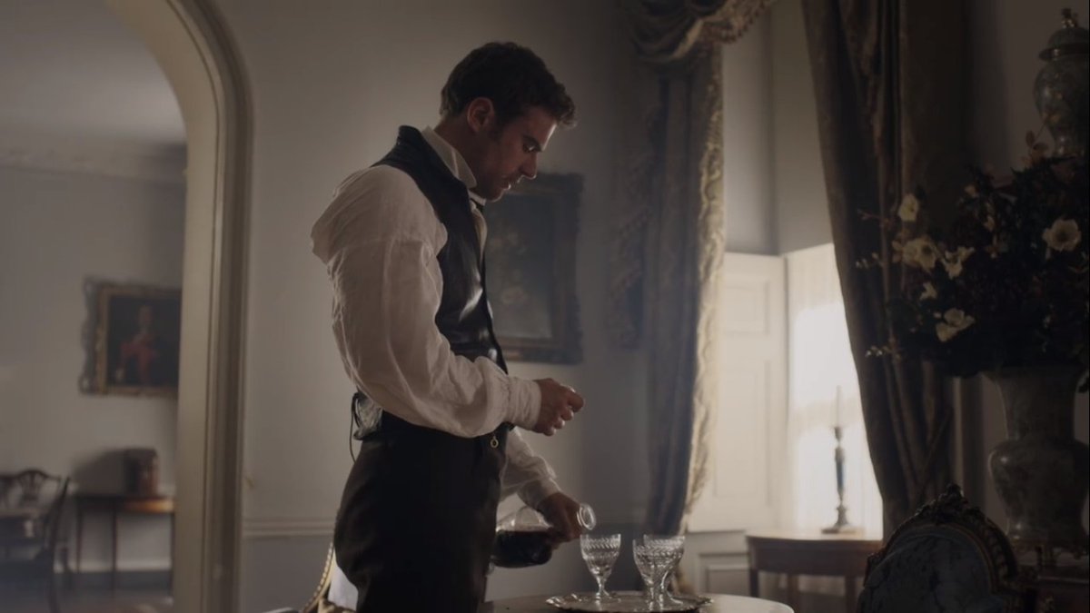  #Sanditon continuity oopsies  #SaveSanditon Ep.6 - Watch the wine glasses...