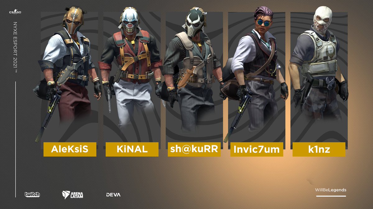 🇨🇱 Desde Chile Arriban  estas cinco promesas que estarán representando al cracken en  el roster de CS:GO toda la temporada 2021.

<a href="/KiNALfps/">Joaquin Guerra Jarufe</a> 
<a href="/AlekSiS_CsGo/">Alexis</a> 
@shakurrfps 
<a href="/Invic7um/">Felipe Cáceres</a> 
<a href="/k1nzfps/">Benjamin Lillo.</a> 

¡Uála! Que gran año se avecina. 

#ArenaLatam #csgo #esport