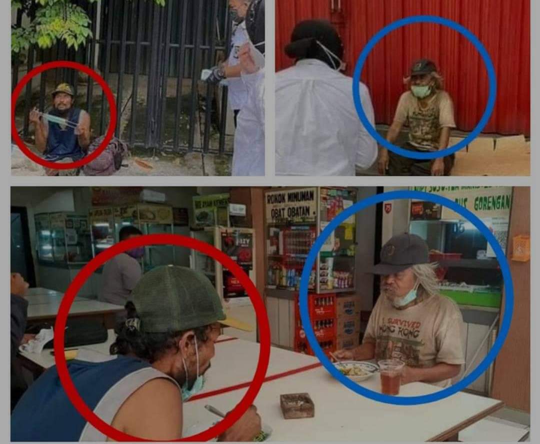 PutraWadapi's tweet photo. Publik heran cara blusukan ibu Mensos kader PDIP. https://t.co/j05APyucmc
