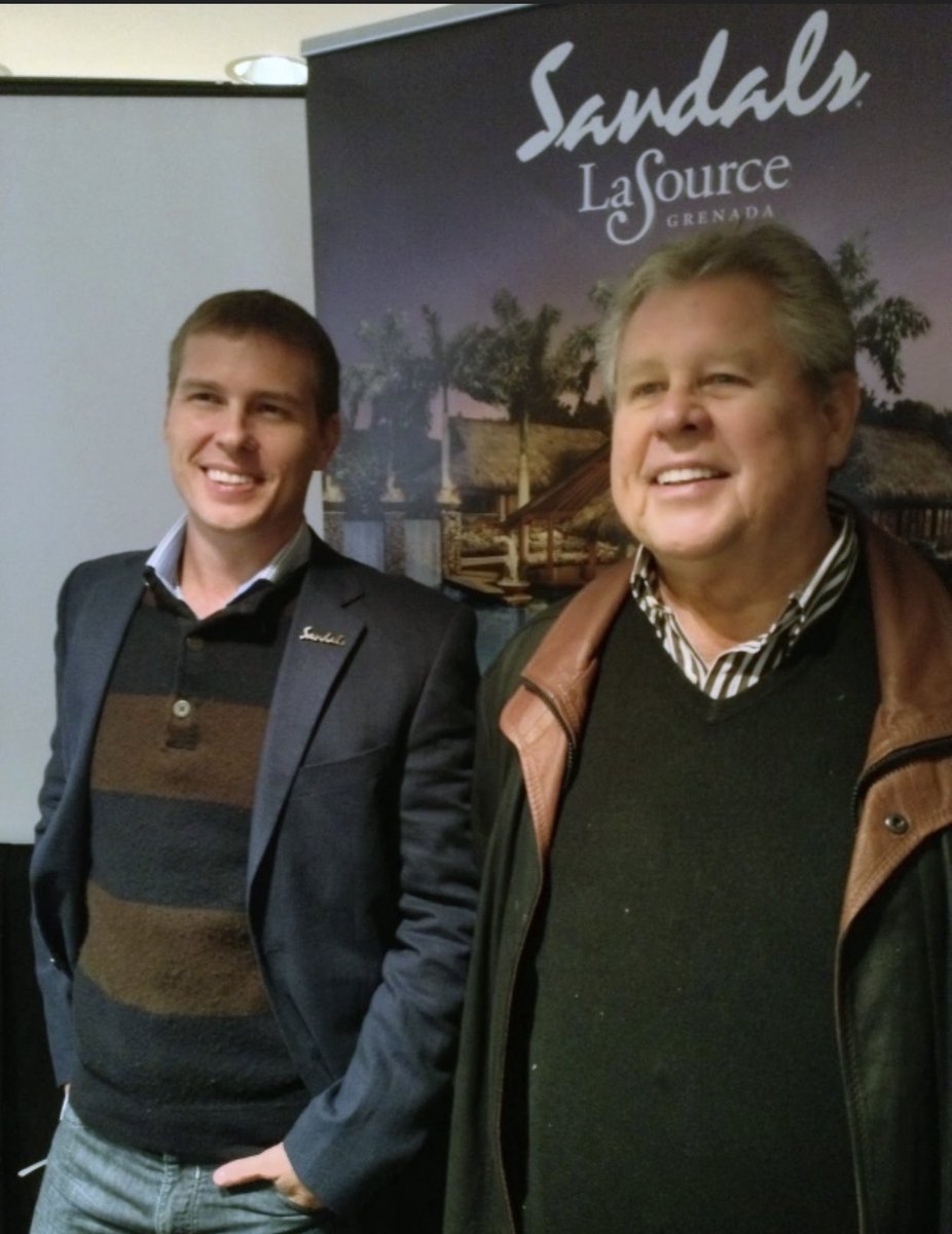 My family &amp; I are beyond touched for the overwhelming outpouring of love for my father, Chairman of the Sandals &amp; ATL Group of companies. Our worlds will never be the same, however we will continue to build on his legacy &amp; fly his flag into orbit. I love &amp; miss you Dad.