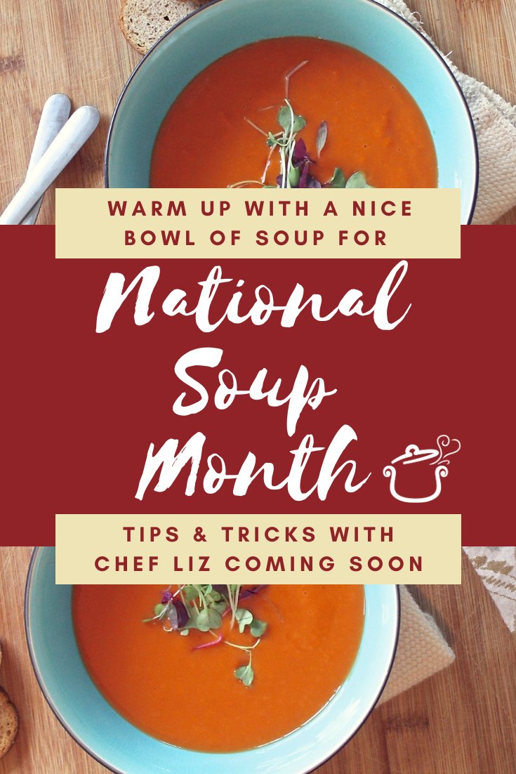 SoupsMetoYou's tweet photo. Hey soup lovers!
In the chilly days of January, National Soup Month has come to the rescue. Warming us up with piping hot bowls of comfort food! Soup always calls the family together to enjoy a hearty meal together! #soup #soupseason #souplover #shoplocal #nationalsoupmonth #food https://t.co/ZWGFi1Pmzz