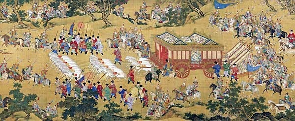 Also in the 750s was the rebellion of the Gokturk-Sogdian general, An Lushan (756–63). One of the bloodiest conflicts in Chinese history, it marked a permanent change in Tang institutions and Chinese society. ~ahc  #jingjiao /6