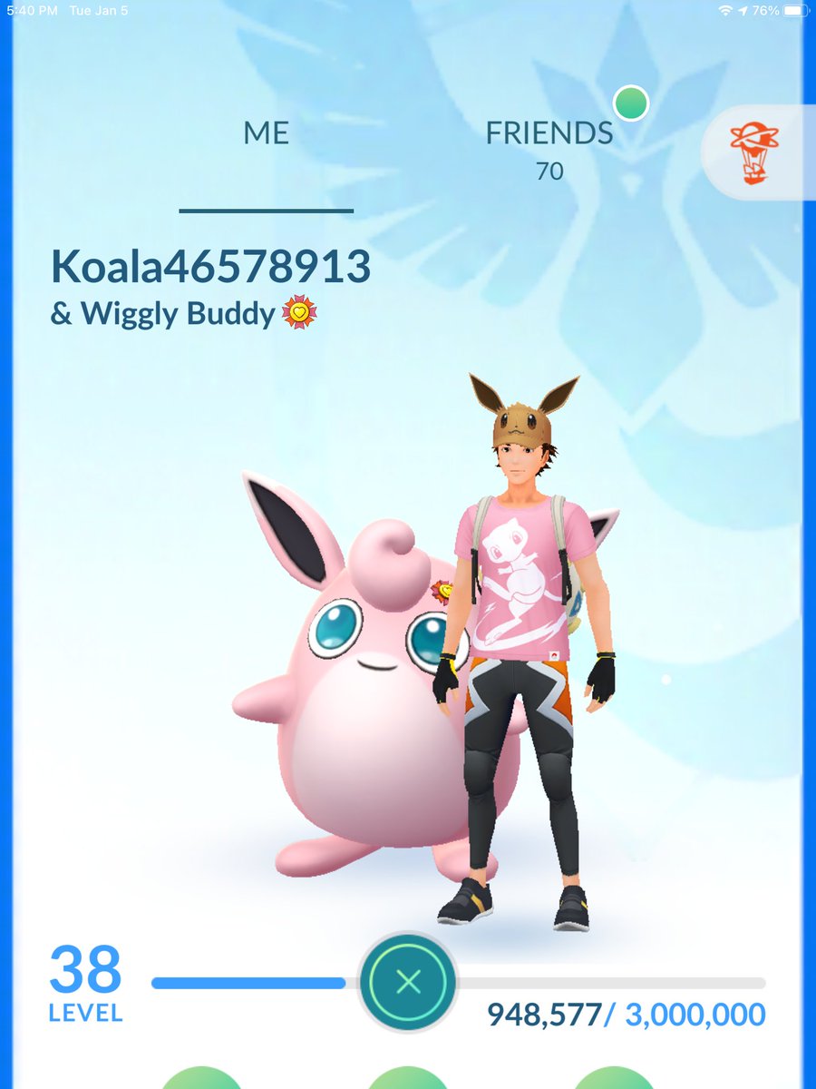 brianlison's tweet photo. My party is Jigglypuff, Clefable, and Wigglytuff! Fairy power activated! #PokemonGOTourContest https://t.co/KNaAvXs5ji