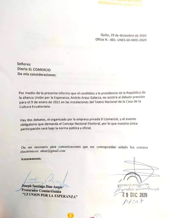 rapha_anton's tweet photo. Si tú candidato no debate, cambia de candidato. #DebatirEsDemocracia
#ProhibidoOlvidar #LeninSeAhuevo esta vez diferente candidato, pero la misma historia.
#ArauzSeAhuevo🥚 #Elecciones2021Ec #Elecciones2021 #Ecuador https://t.co/S4dHNnh5Vn