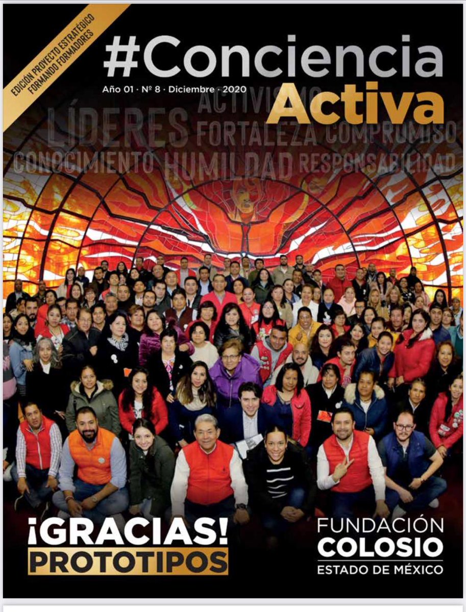 FCOLOSIO_LERMA's tweet image. ¡Vamos a la batalla, firmes, unidos y dignos! ¡Si se puede!

Ya está disponible el número VIII de la revista digital #ConcienciaActiva dedicada al proyecto Formando Formadores #SomosProtoripos 
👇 Descarga 
fundacioncolosiomexico.org/wp-content/upl…