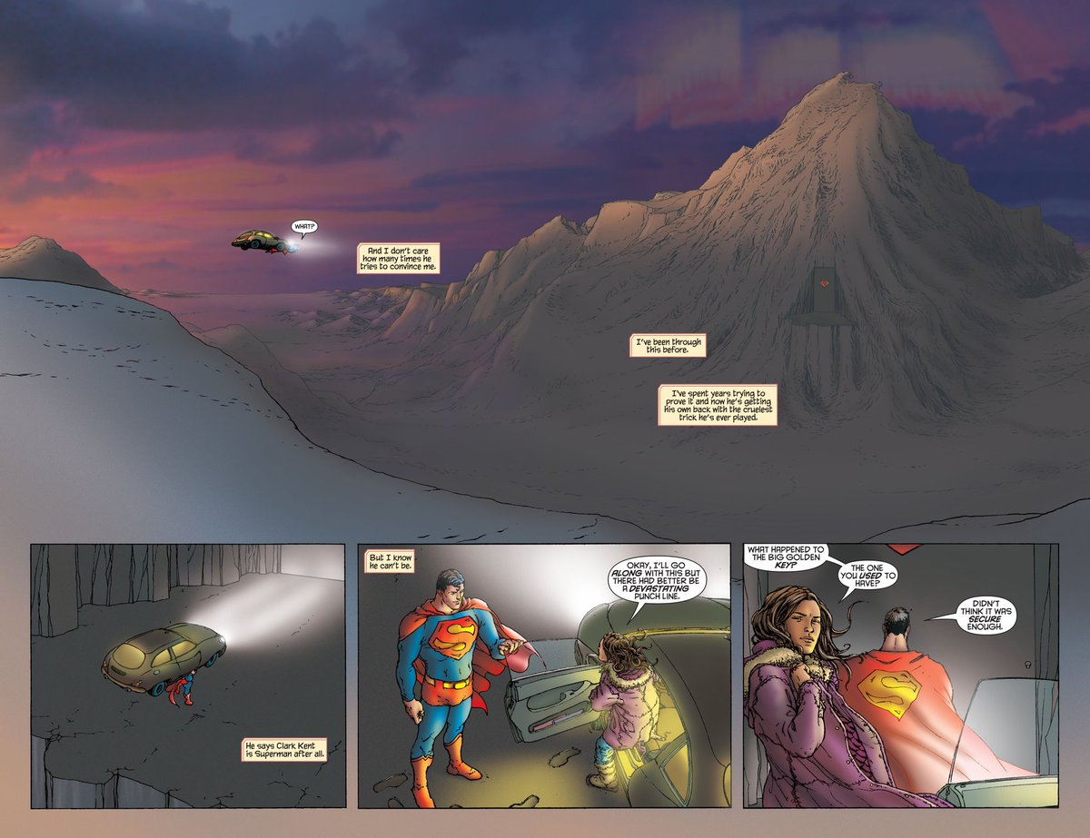 Having Lois being pretty much offended with the reveal of Clark's identity is a very interesting subversion of what you would expect of this moment. Because no matter how much he says it's to protect her, it means that for years Superman lied and led Lois on for years.