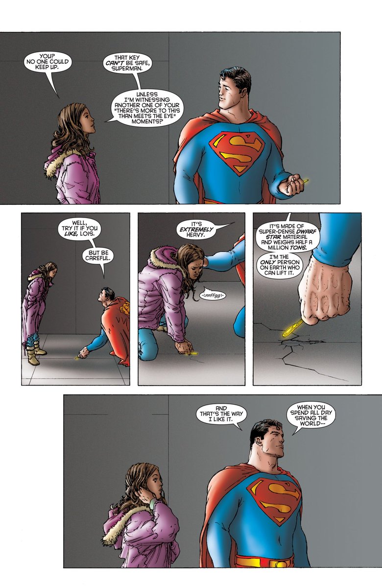The Fortress itself is a great illustration of that. For all that we see Superman as the warm superhero who shares his best with us, he has a lot of worries and anxieties that he refuses to share, even with those closest to him.