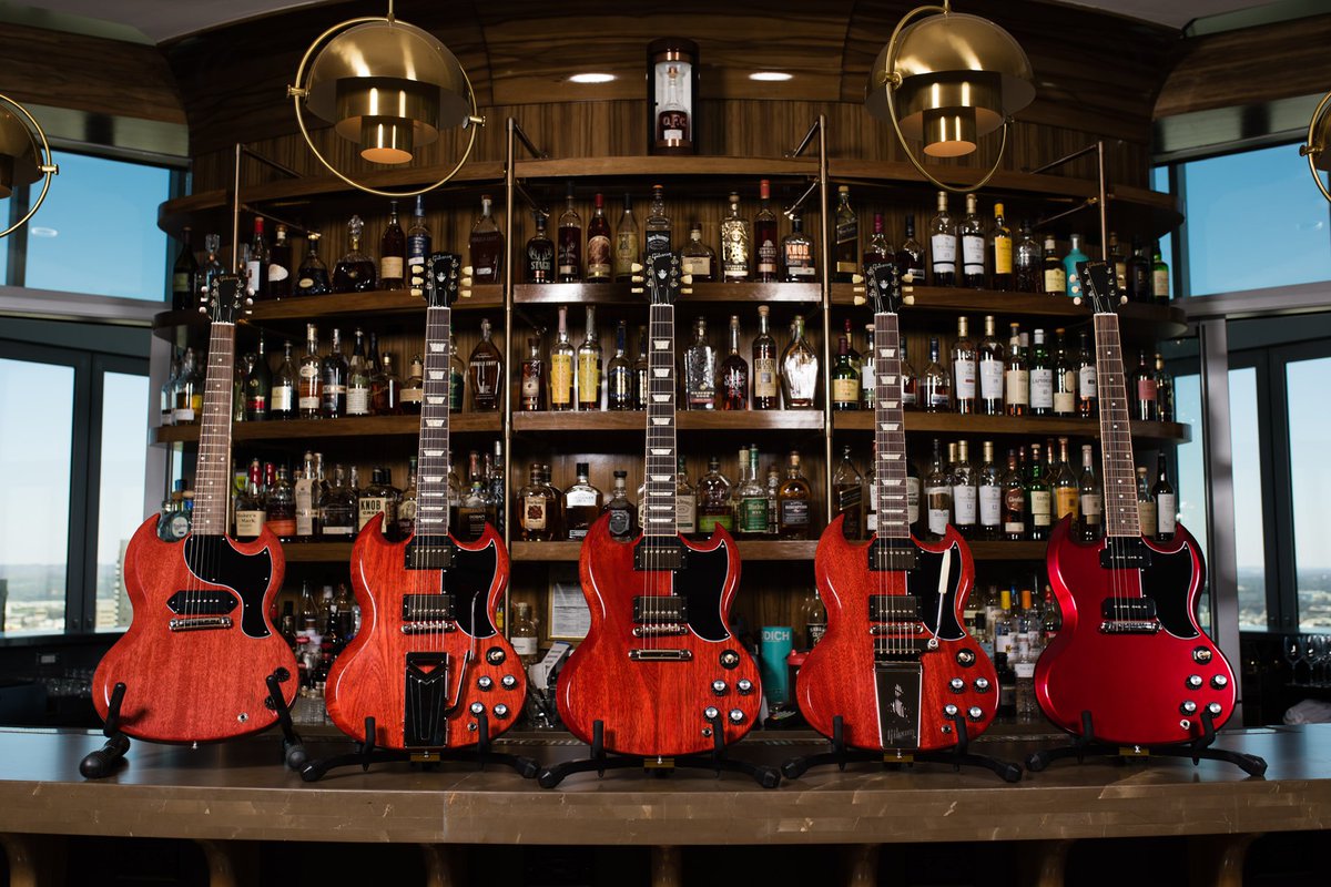 gibsonguitar's tweet image. An SG for every occasion #gibson #theoriginal