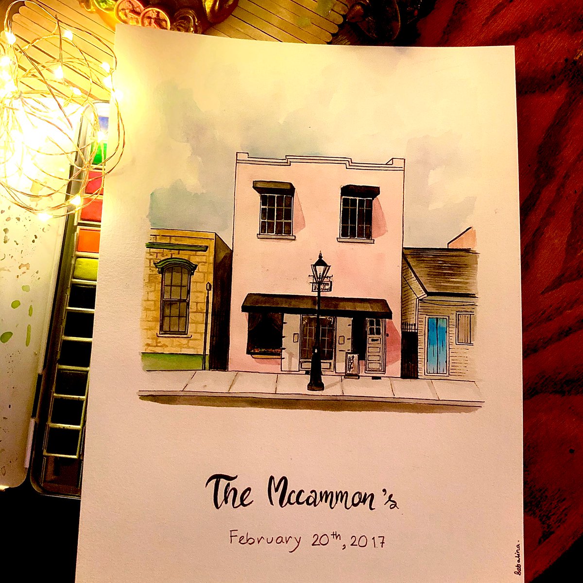 dworanii's tweet photo. House portraits 🏡 
#christmas #commissions https://t.co/V0hQTK3mUk
