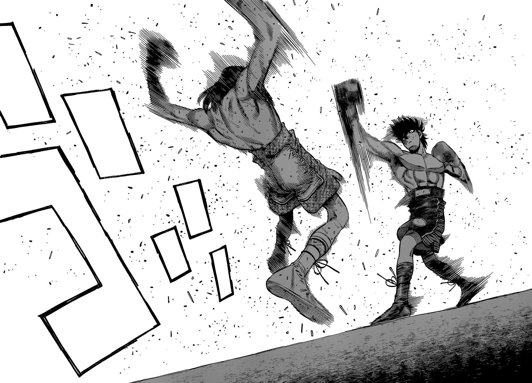 This is how REAL MEN fight… Ippo vs Sendo!!