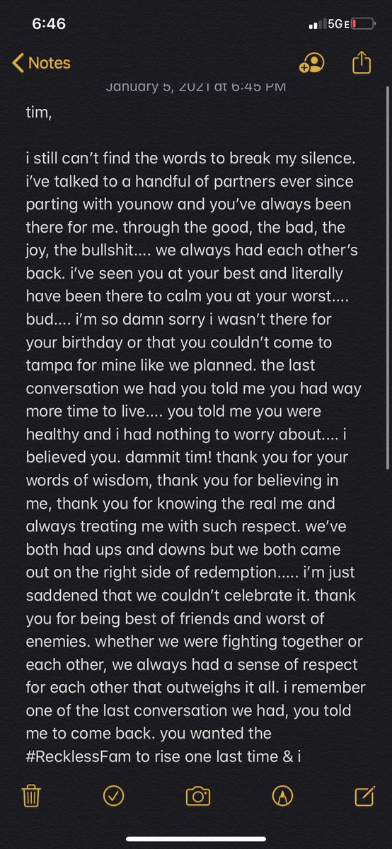 jamesroopy's tweet image. dear tim, 

@KingSulli69 

#RecklessSavages forever 🗝⚔️