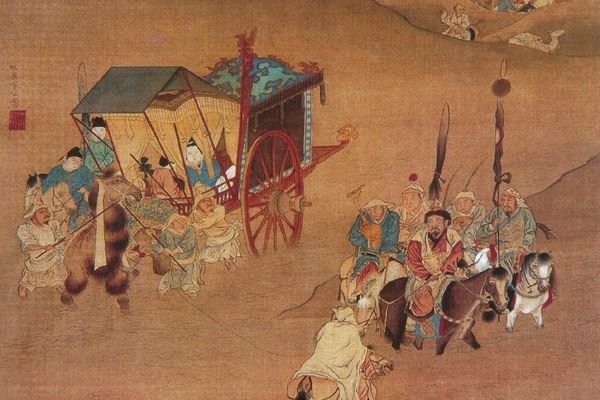 Following the An Lushan rebellion, the Tang remained unstable and decentralised. Military governors rose up and set up their own states. One of these, named Zhu Ci, declared himself 'Emperor of Daqin' just two years after the Xi'an stele was erected. ~ahc  #jingjiao /12